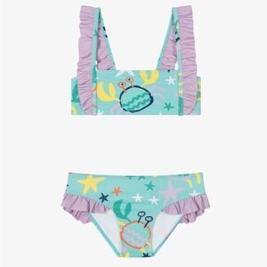 NWT Stella McCartney Kids Crab Bikini Swimsuit